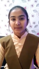 A girl said such a good thing, after hearing that you will leave private school and start studying in government school.