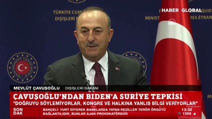 Son dakika! Bakan Çavuşoğlu'dan Biden'ın skandal mektubuna yanıt