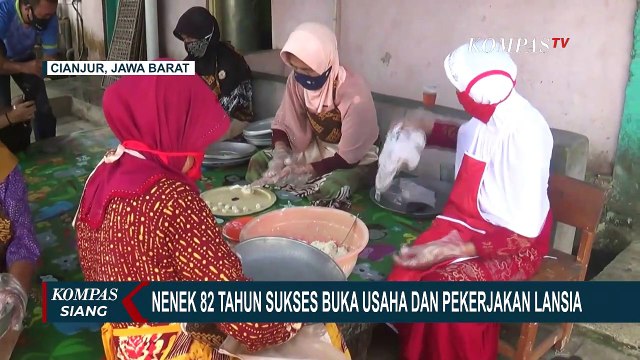 Tetap Produktif, Nenek 82 Tahun Sukses Usaha Kripik Enyek dan Pekerjakan Lansia!