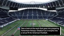 Tottenham Stadium transformed for NFL clash