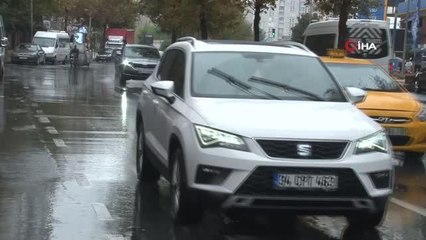 İstanbul'da yağmur bugün de etkisini göstermeye devam etti