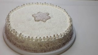 Coconut Cream Cake | Coconut Cream Cake Recipe |  کوکونٹ کریم کیک