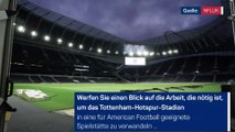 London bereitet sich auf die NFL vor