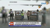 1.3-M doses ng COVID-19 vaccine ng Moderna, dumating sa bansa | 24 Oras News Alert