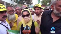 Afia march was stopped miles away from US consulate