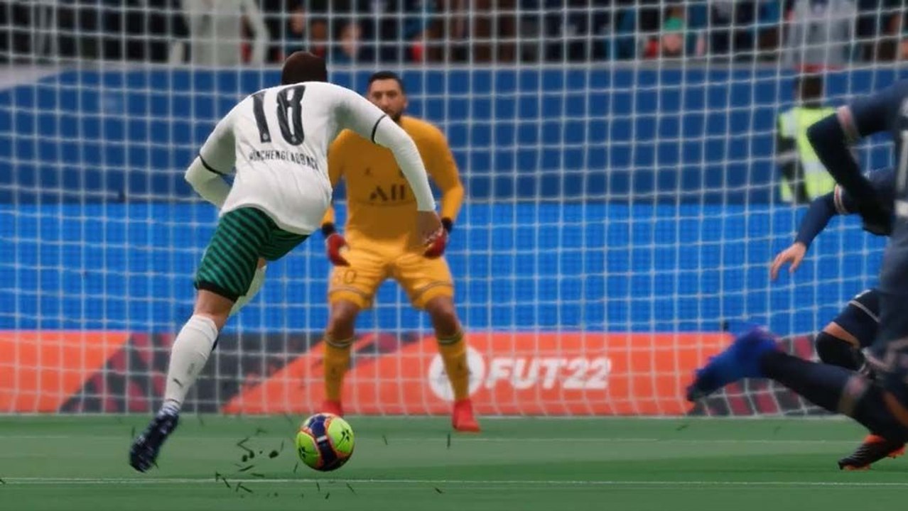 FIFA 22: Angeschnittener Schuss und Flachschuss