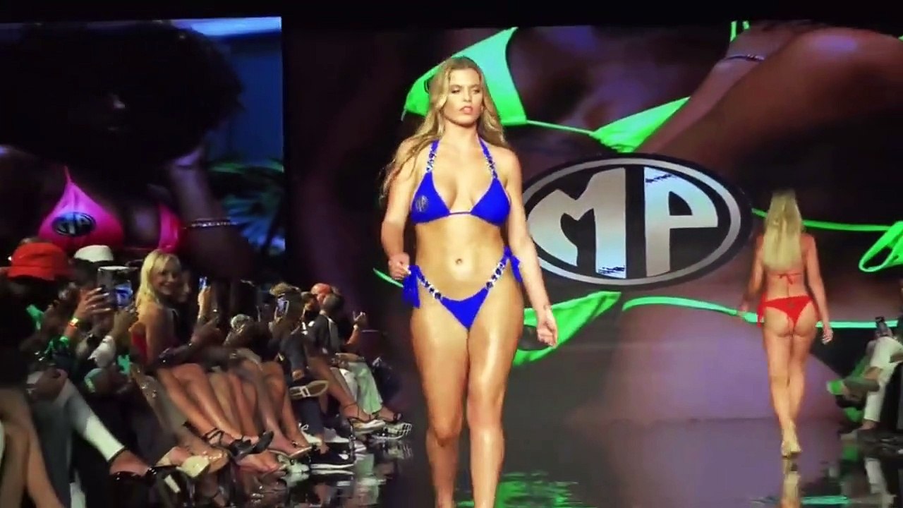 This is a 4K video with newsworthy coverage of this bikini fashion show. Part 1