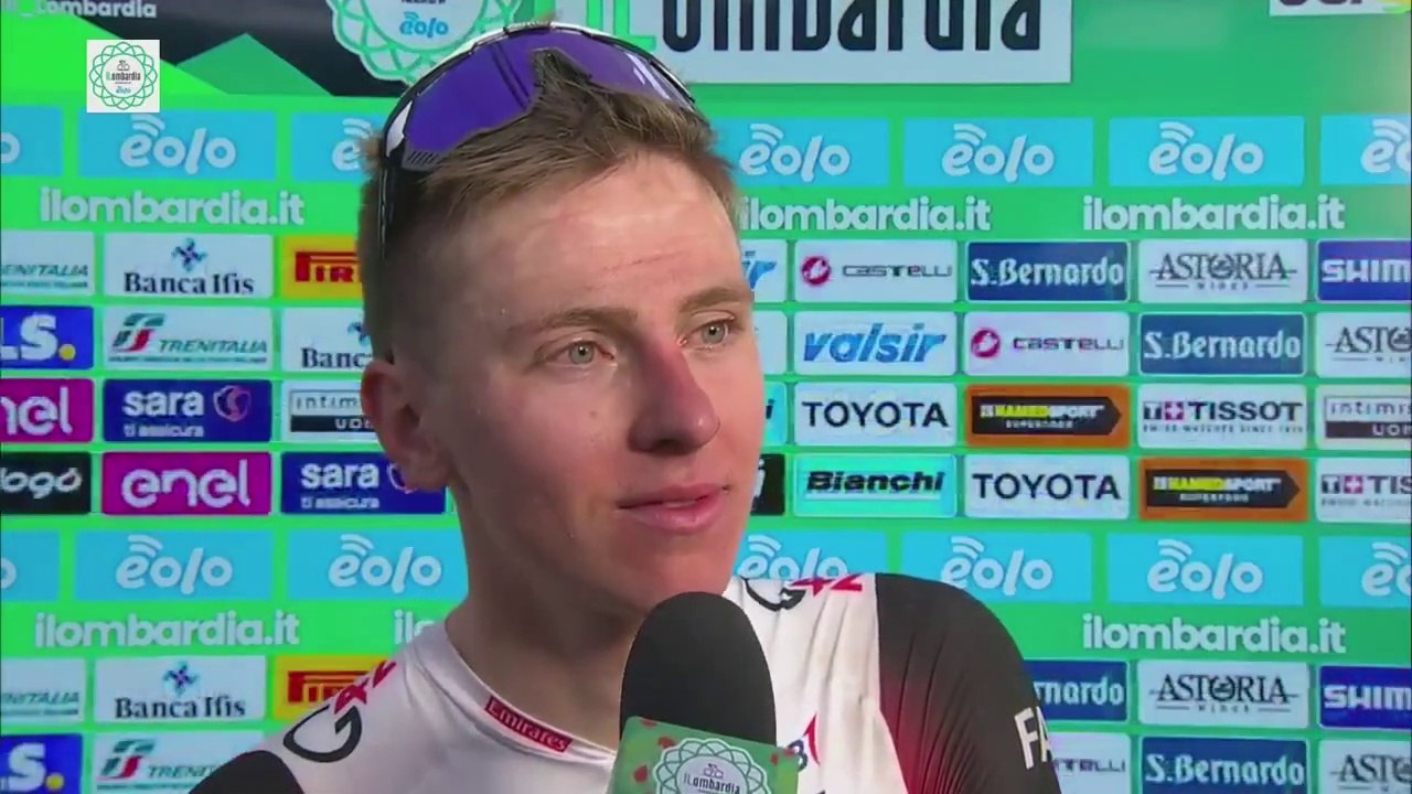 Tour de Lombardie 2021 - Tadej Pogacar : "It's crazy to finish the season like this"