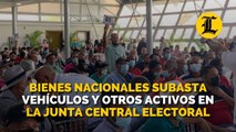 Bienes Nacionales subasta vehículos y otros activos en la Junta Central Electoral
