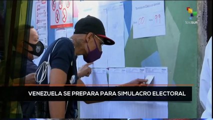 teleSUR Noticias 11:30 9-10: Venezuela se prepara para simulacro electoral