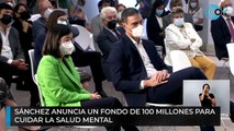 Sánchez anuncia un fondo de 100 millones para  cuidar la salud mental