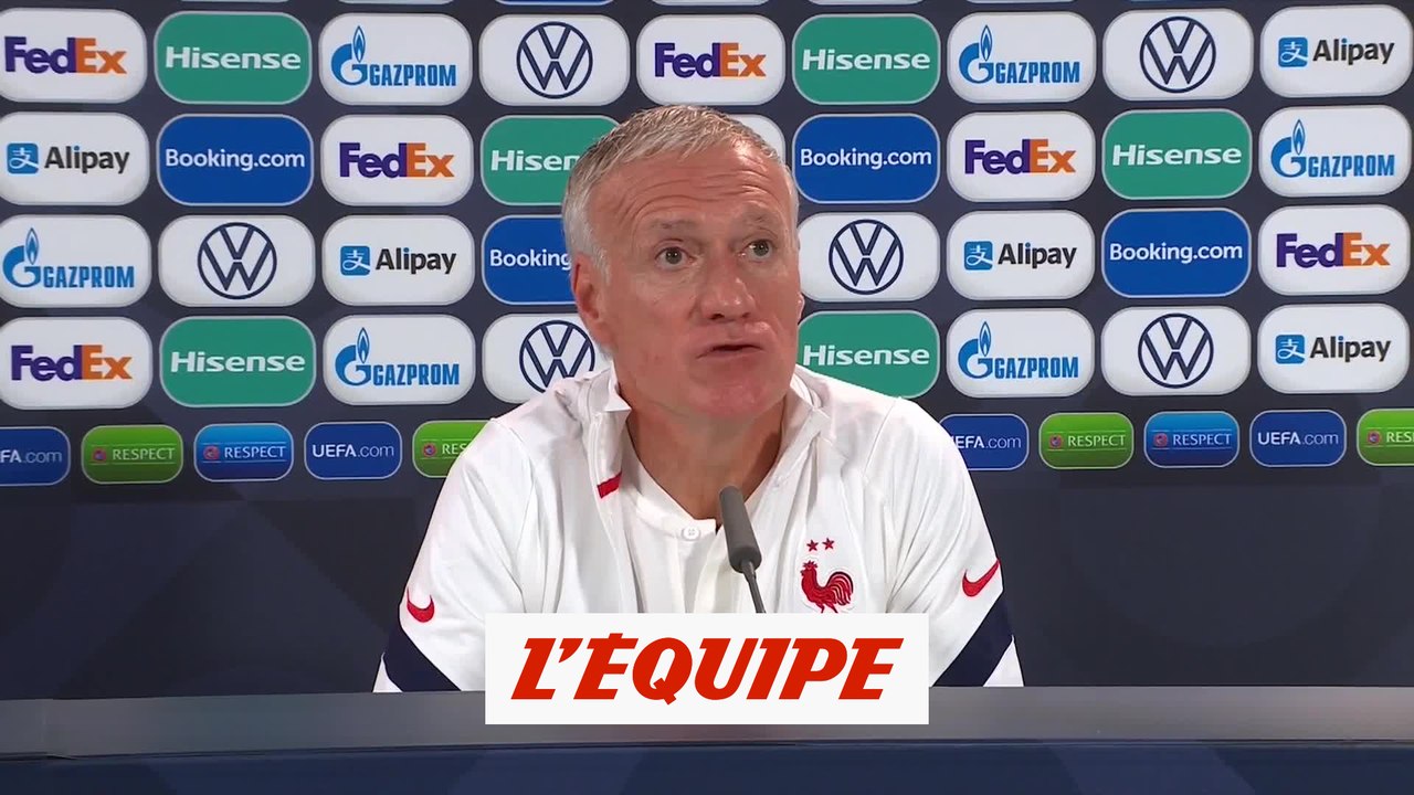 Deschamps : « Priver l'Espagne de la possession est impossible mais » - Foot - L. Nations - Bleus