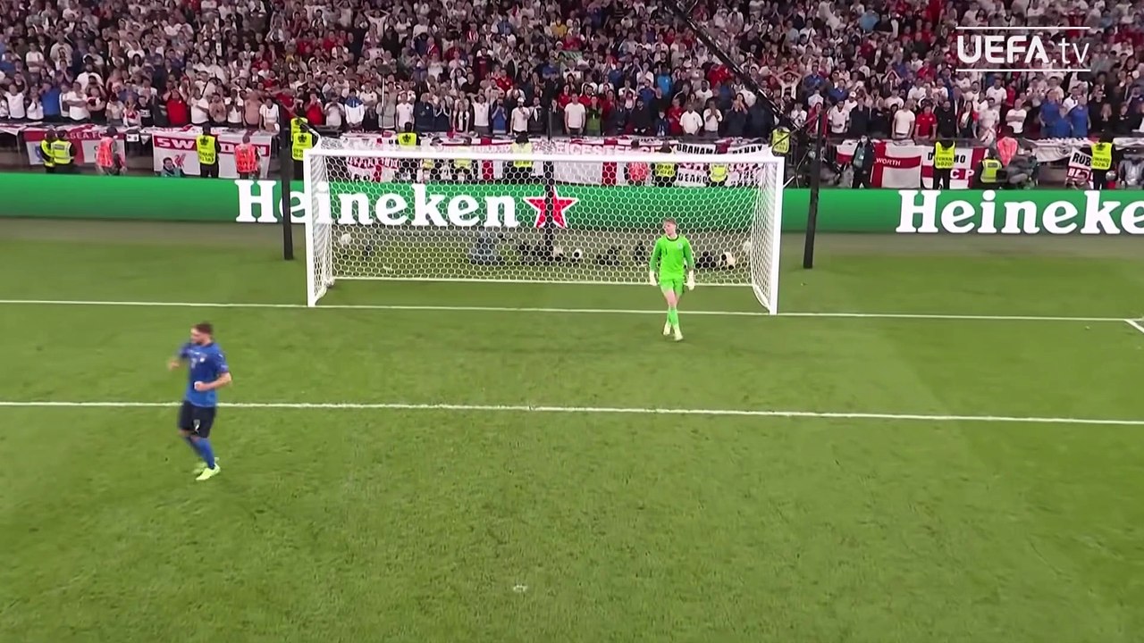 ITALY 1-1 ENGLAND PENALTY SHOOT-OUT, EURO 2020 FINAL