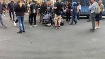 Roma, ore di tensione e scontri con polizia alla manifestazione No Green Pass