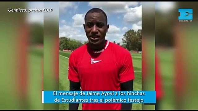 Jaime Ayoví pidió disculpas tras el Topo Gigio en el festejo