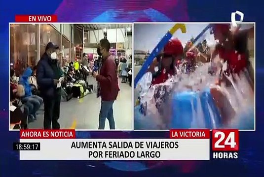 Feriado largo: Se registra alza de precios en pasajes hasta en un 40%