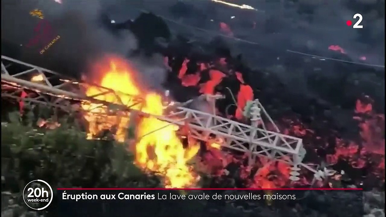 Éruption aux Canaries : des coulées de lave sans fin