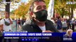 Les images des incidents en Corse de la visite d'Eric Zemmour alors que plusieurs personnes se sont opposées à ses supporters et lont obligé à annuler sa déambulation en ville