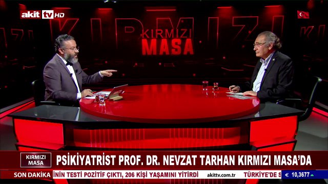 Psikiyatrist Prof. Dr. Nevzat Tarhan Kırmızı Masa'da