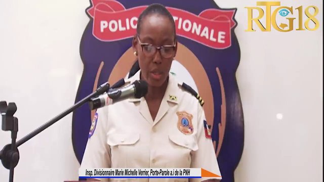 Polis Nasyonal Dayiti prezante bilan operasyon yo reyalize soti 01 Septanm pou rive O7 Oktòb