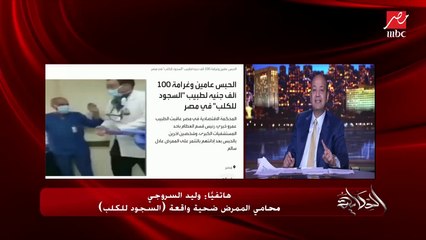 Download Video: المستشار هاني حمودة محامي الطبيب المتهم في واقعة السجود للكلب يكشف ماذا سيفعل بعد سجن موكله سنتين وغرامة ١٠٠ ألف جنيه وتعويض ٢٠ ألف