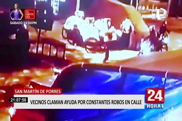 SMP: vecinos denuncian constantes robos a bordo de motos y piden más seguridad