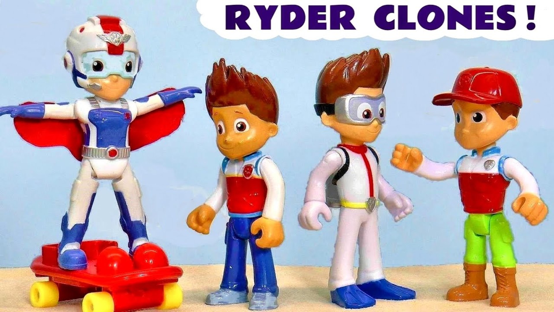 Paw Patrol Ryder Toys Clones with Dinosaurs for Kids and Dinosaur Toys plus  the Funny Funlings in this Family Friendly Full Episode English Stop Motion  Toys Video for Kids by Toy Trains