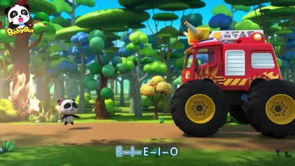 Fireman Rushes to Rescue Animals | Fire Truck's Mission | Kids Role Play | BabyBus