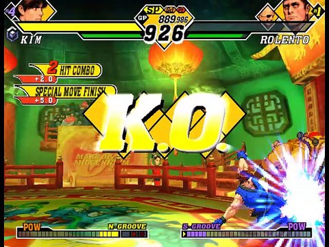 Capcom vs. SNK 2 EO : Millionaire Fighting 2001 online multiplayer - ngc