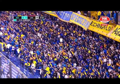 Torneo Liga Profesional De Futbol 2021: 9/10 Fecha 15 Boca 4 - 2 Lanus (Primer Tiempo)