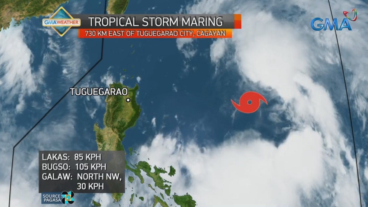 Weather: Bagyong Maring at Nando, nagsanib na ngayong umaga | 24 Oras News Alert