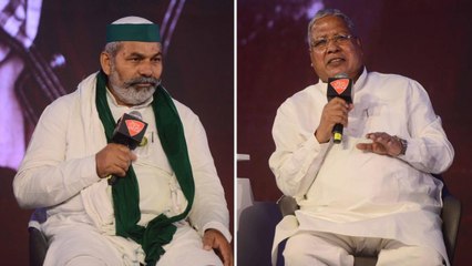 Rakesh Tikait debate with Rajendra Agrawal on Lakhimpur