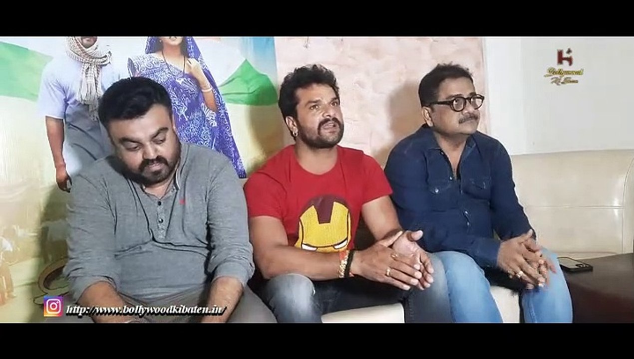 Khesari Lal Yadav Press Conference For Upcoming Movie "Litti Chokha" | Full Interview