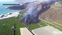 La Palma: crolla una parte della facciata nord del vulcano Cumbre Vieja