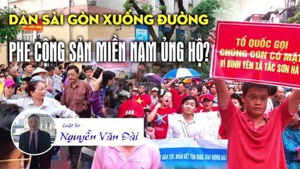 Dân Sài Gòn xuống đường, Phe cộng sản miền Nam ủng hộ