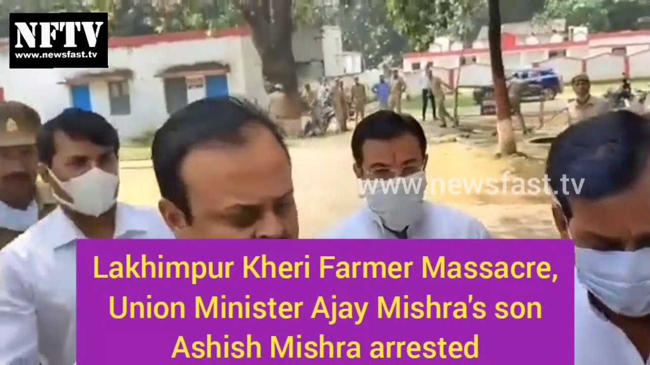 Lakhimpur Kheri Farmer Massacre, Union Minister Ajay Mishra's son Ashish Mishra arrested