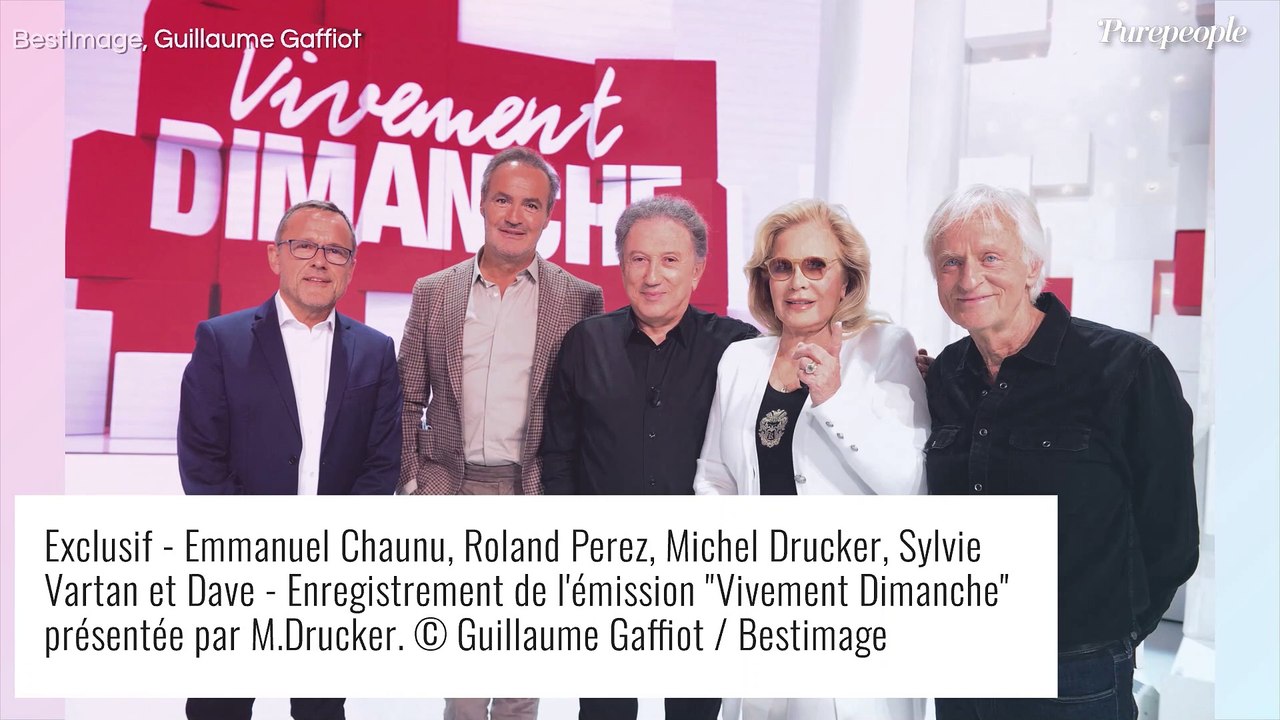 Vivement dimanche : Sylvie Vartan, Elsa Zylberstein et Dave à l'honneur