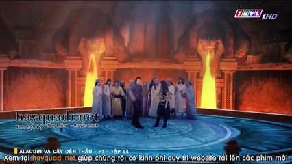 Aladin Và Cây Đèn Thần Tập 64 - Bản Chuẩn - THVL1 lồng tiếng tap 65 - Phim Ấn Độ - xem phim aladin va cay den than tap 64