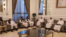محادثات الوفد الأفغاني مع الولايات المتحدة في الدوحة