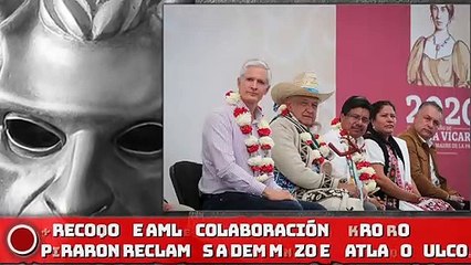 ¡Reconoce AMLO su colaboración, pero no pararon reclamos a Del Mazo!