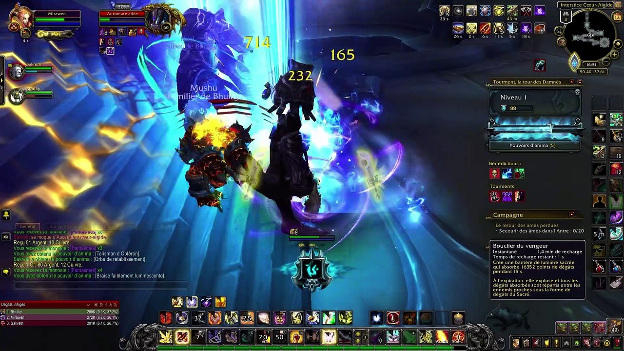 World of Warcraft - Tourment : Interstice Cœur-Algide (Echelon 12)