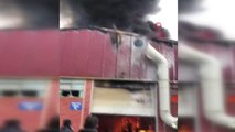 Kocaeli'de yağ fabrika yangını