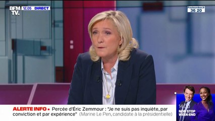 Marine Le Pen: "Je pense très sérieusement que je serai au second tour de cette élection présidentielle"