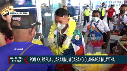 Jadi Juara Umum Cabor Muaythai PON XX, Provinsi Papua Bawa Pulang 6 Medali Emas!