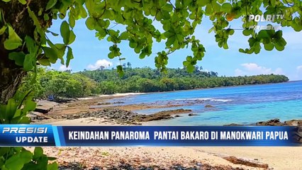 Keindahan Panaroma Pantai Bakaro Di Manokwari Papua