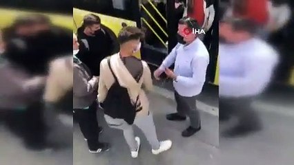 Çantası sıkışınca otobüs camını kıran gence, şoförden ‘geber ulan’ tepkisi