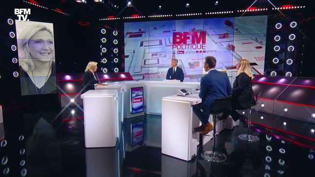 Élection présidentielle 2022 : Mon seul adversaire sera Emmanuel Macron , Marine Le Pen - 10/10