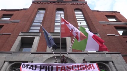 Presidio antifascista a Milano. "Mozione urgente per sciogliere Forza Nuova"