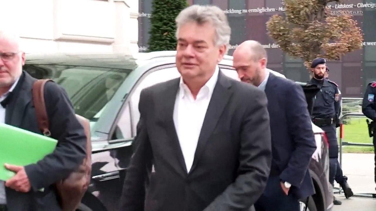 Werner Kogler nach dem Gespräch mit Alexander Schallenberg