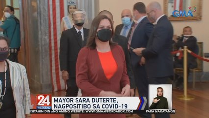 PRRD: Definitely out na si Mayor Sara Duterte sa presidential race | 24 Oras Weekend